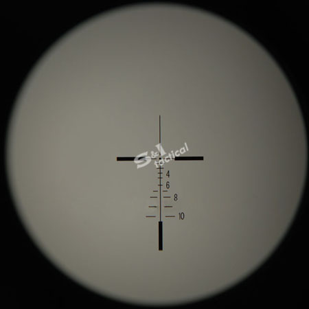 Spector DR 1X 4X Illuminated Mil-Dot Scope Black